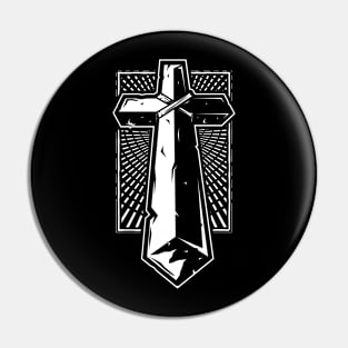 Sword Cross Pin