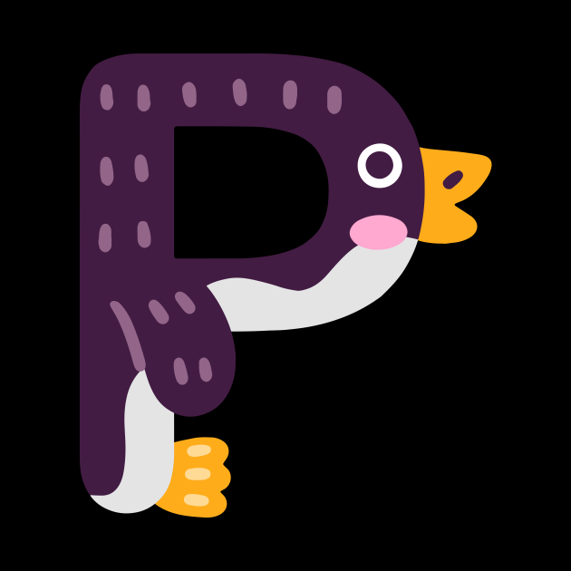 Letter P animal alphabet back to school - Letter P - Mask | TeePublic