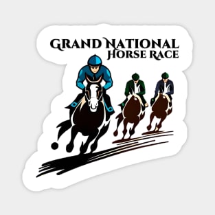 Grand National Horse Race Magnet