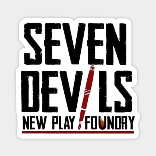 Seven Devils New Play Foundry Square Magnet