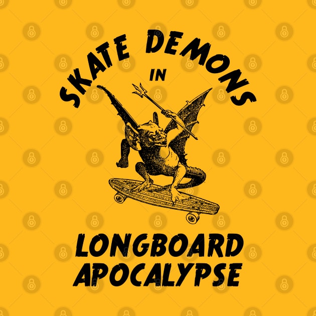 Skate Demons in Longboard Apocalypse by atomguy