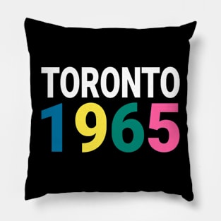 Toronto 1965 Pillow