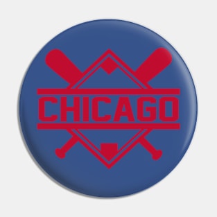 Chicago C Diamond Pin