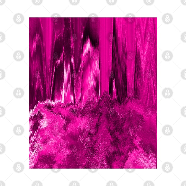 Melted Glitch Pink by BlakCircleGirl