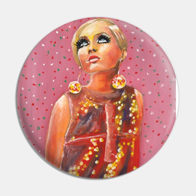 TWIGGY Pin by Svetlana Pelin