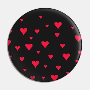 Random Heart shapes Pin