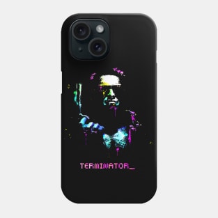 The Terminator 80's Pop Punk RMX Phone Case