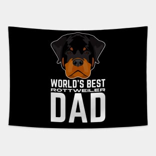 World's Best Rottweiler Dad Tapestry