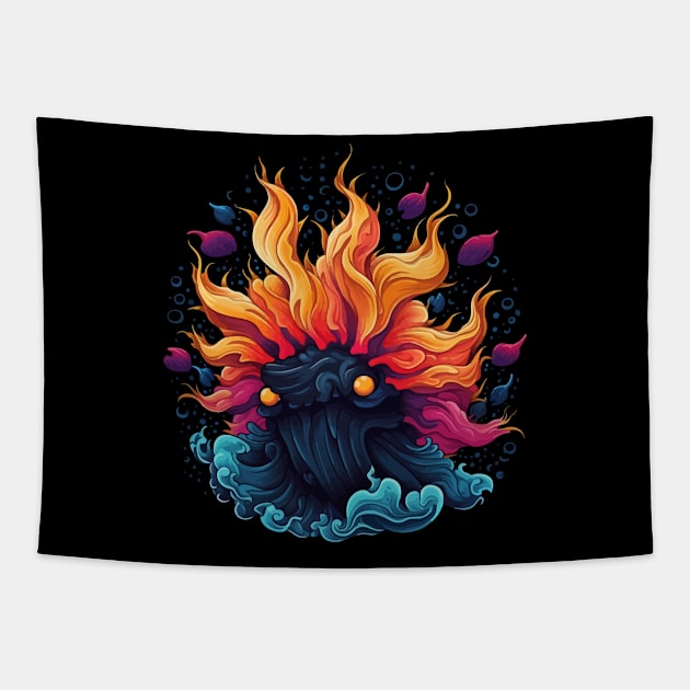 Sea Slug Halloween Tapestry by JH Mart