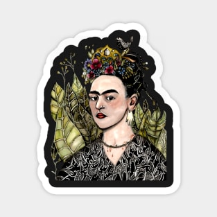 Frida Kahlo Self Portrait 2 Magnet