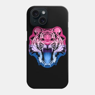 illustrated TIGER PRIDE series (bi pride) Phone Case