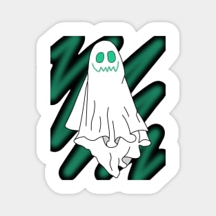 smiling ghost Magnet