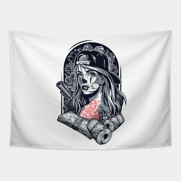 Old school chicano tapestry sale