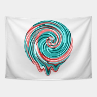 Swirl & Drip Abstract Tapestry