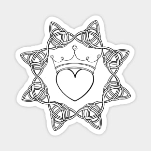 Triquetra Love Magnet