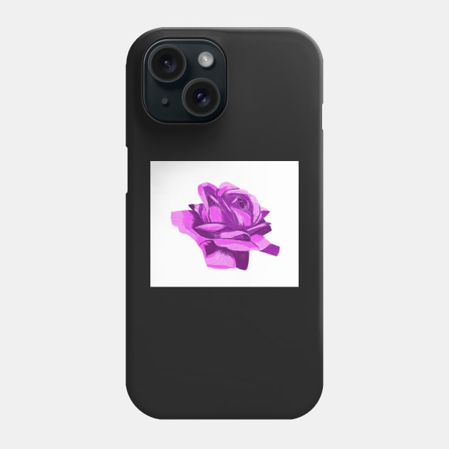 Pink Flower Phone Case by CactusMonsters