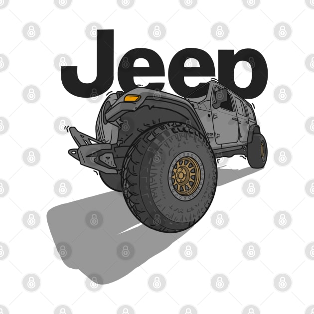 Jeep Design - Grey by 4x4 Sketch