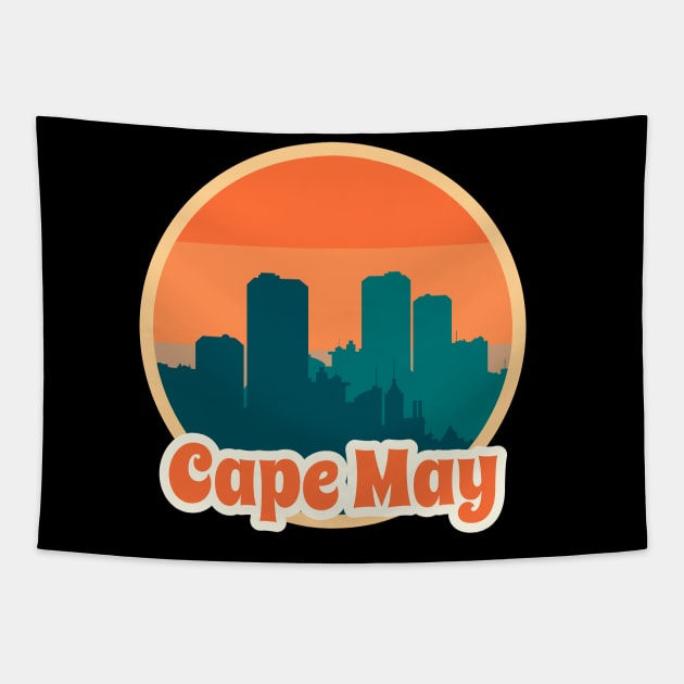 Vintage Cape May Tapestry by Insert Place Here