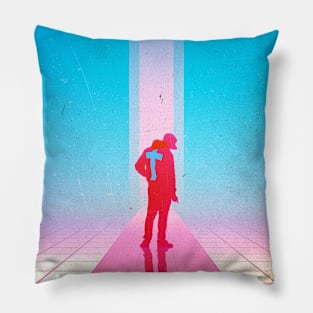 Pointing Reflections Pillow