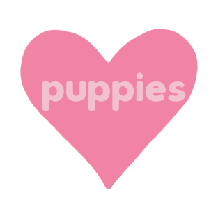 Puppies Heart T-Shirt