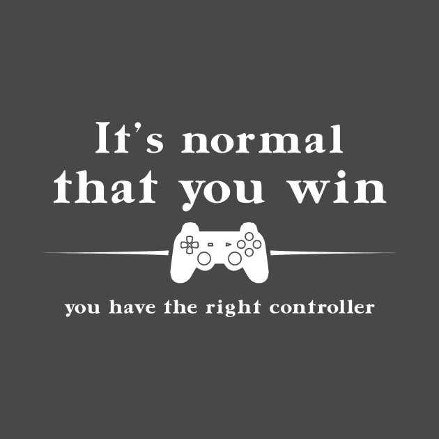 It's normal that you win, you have the Right Controller by obet619315