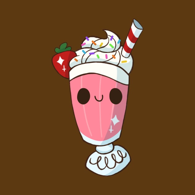 Strawberry Milkshake by mimiranger