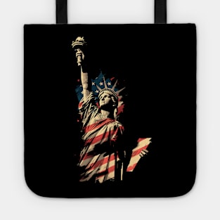 statue of liberty Tote