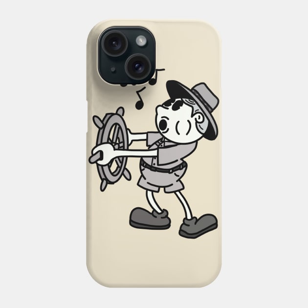 Steamboat Skip Phone Case by BigThunderDesigns