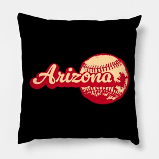 Arizona Baseball Pillow