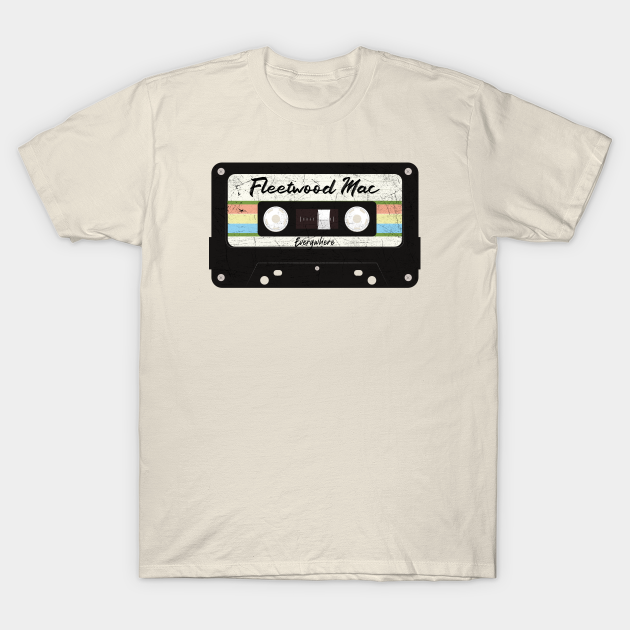 Discover Fleetwood Mac - Everywhere / Retro Casette Tape 70's Style - Everywhere - T-Shirt