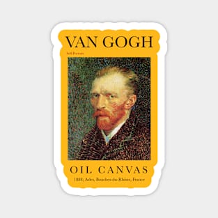 Self Portrait- Vincent van Gogh Magnet