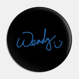 RED VELVET WENDY SIGNATURE Pin