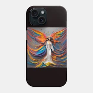 figure of an angel Phone Case