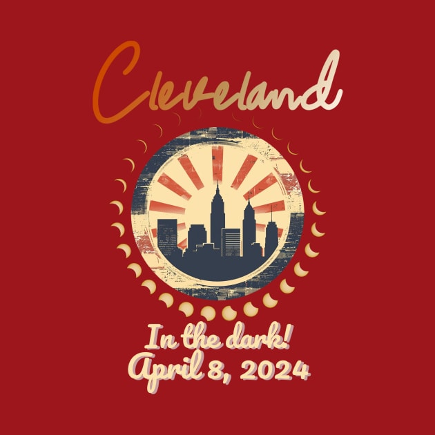 Cleveland in the Dark April 8 2024 by Country Otter Creations