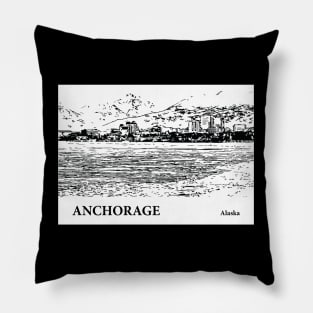 Anchorage - Alaska Pillow