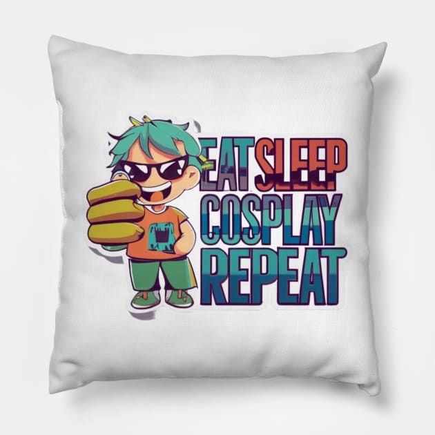 Cosplay and cosplay Pillow by yourfavdraw