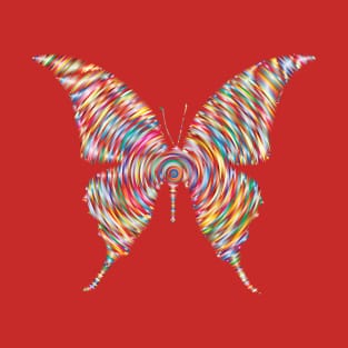 Butterfly Animal Insect Flying Wings Abstract T-Shirt