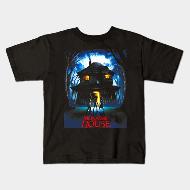 Monster House - Monster House - Kids T-Shirt | TeePublic