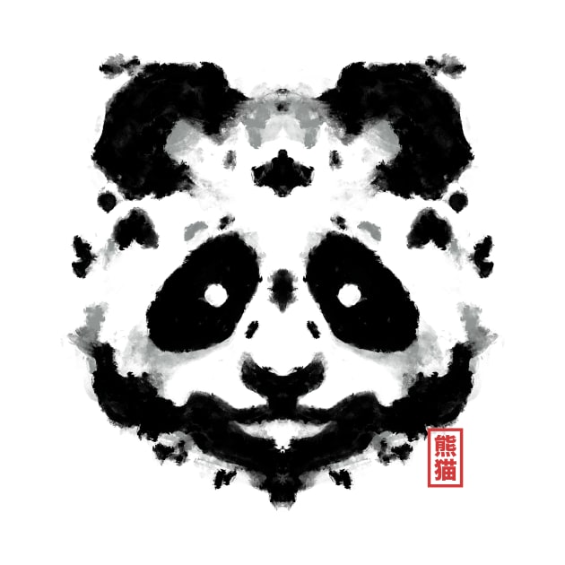 Rorschach Panda by Tobe Fonseca by Tobe_Fonseca