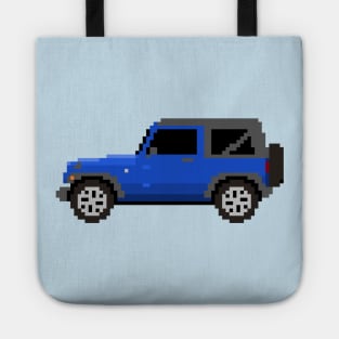 Jeep Wrangler Pixelart Tote