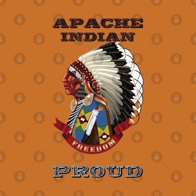 Apache Indian Proud by The Binay Tribal Products