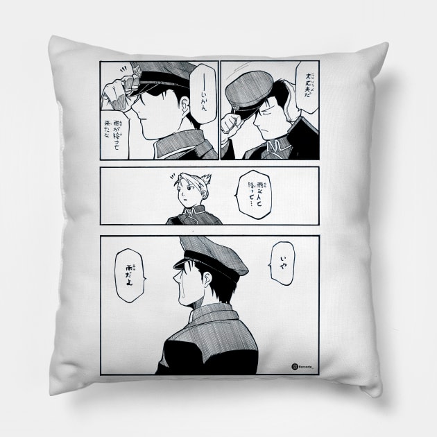 Fullmetal Alchemist Roy Mustang Pillow by Florcorte