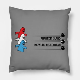 Phantom Island Bowling Federation Pillow