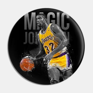 Magic Johnson Pin