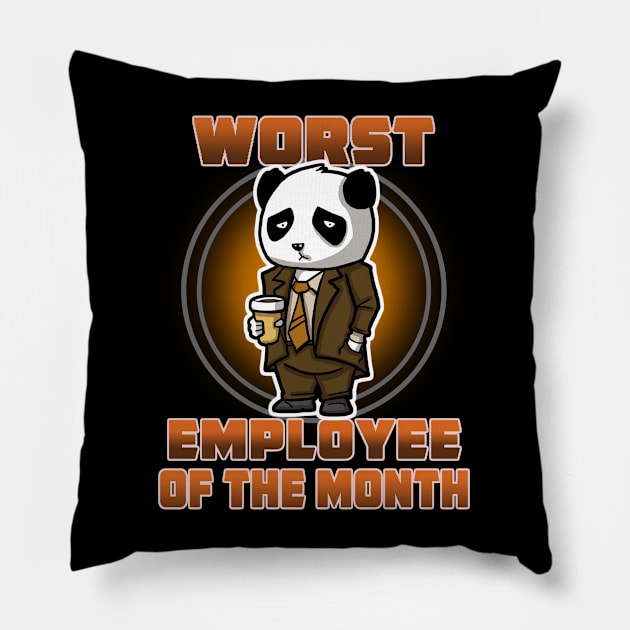 Employee of the month Pillow by Duckfieldsketchbook01