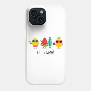 Hello Summer! Fruits Phone Case