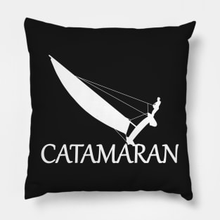 Catamaran - trapeze sailing Pillow