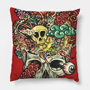 Brain Doodle Pillow