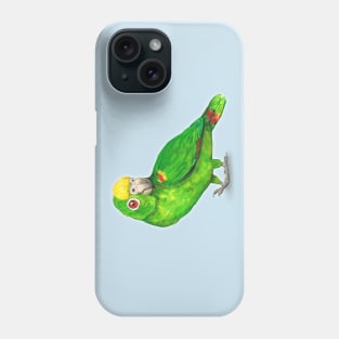 Panama amazon parrot Phone Case