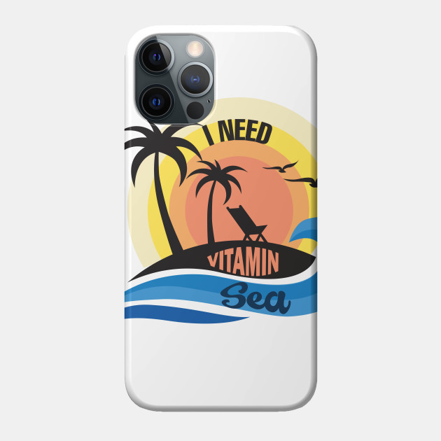 Beach side - Beach - Phone Case